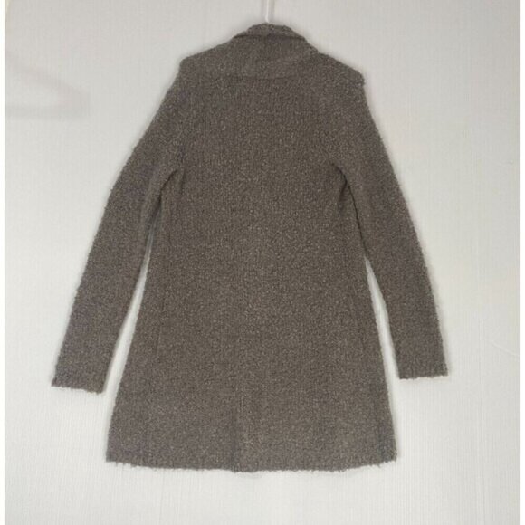 Johnston & Murphy Open-Front Slub Knit Cardigan Women's Size XS Wool Comfort - Picture 11 of 14